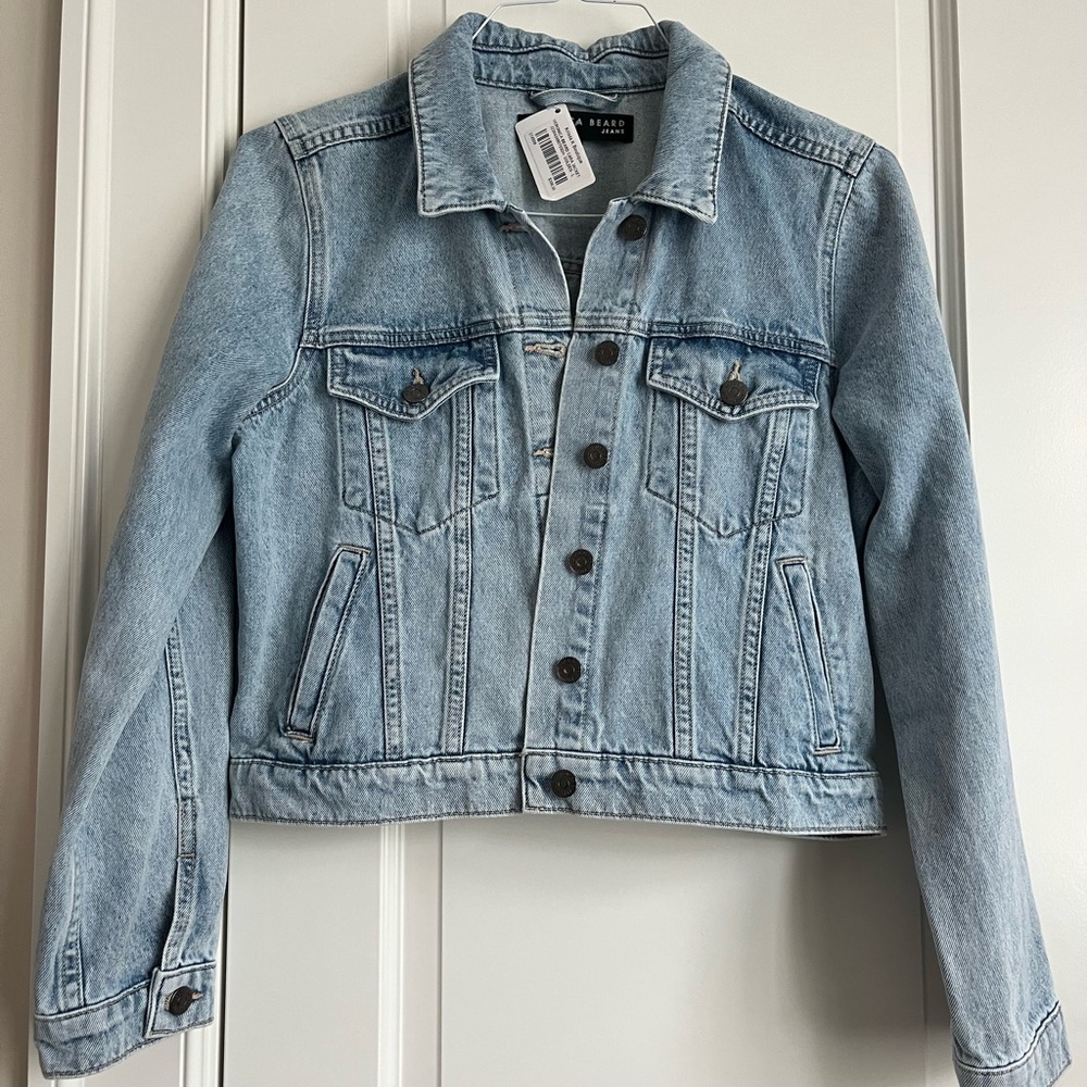 Veronica Beard Jacket, L, light blue Denim